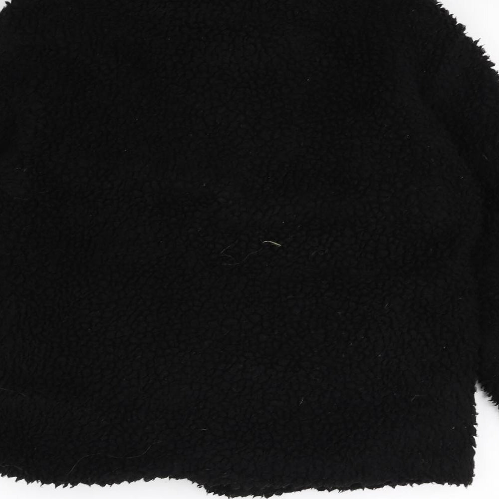 Topshop Womens Black Jacket Coat Size XS