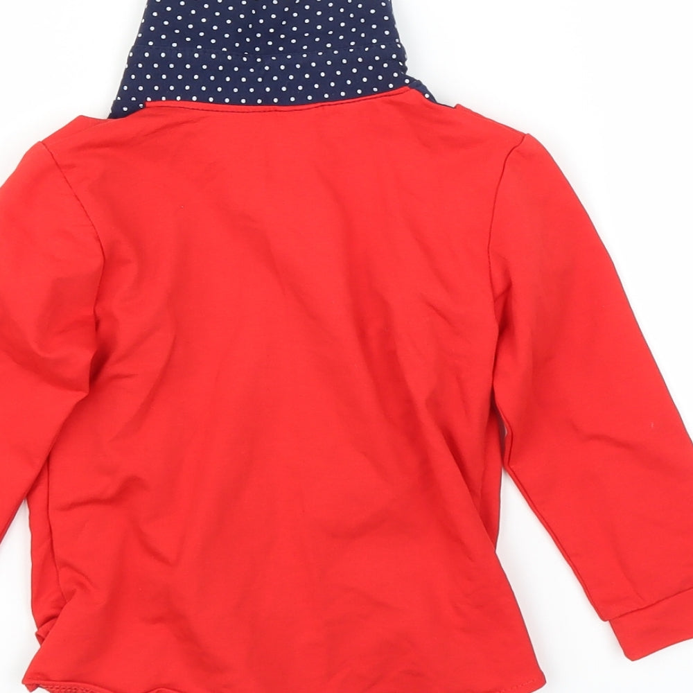 Preworn Baby Red Jacket Size 18-24 Months