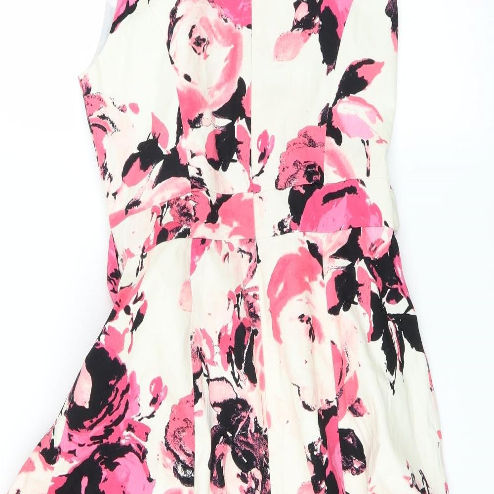 BHS Womens White A-Line Size 10