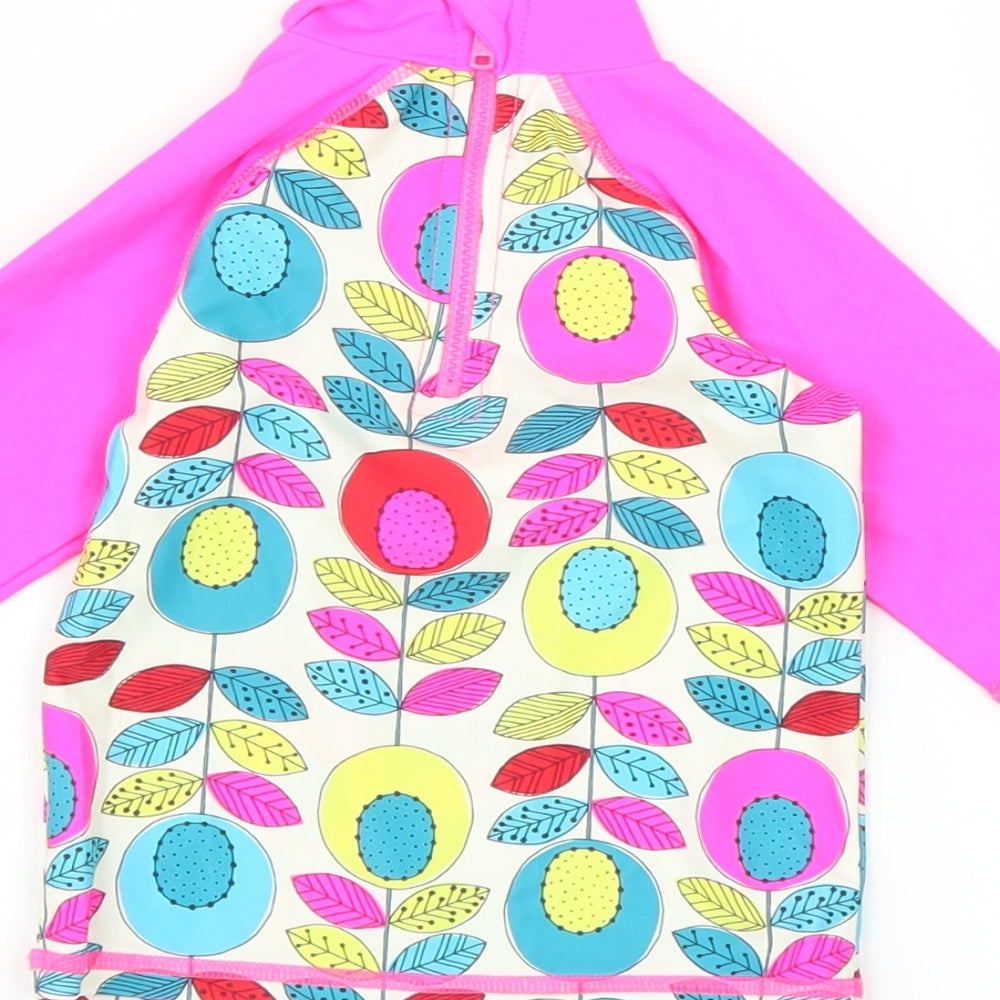 Mini Club Girls Pink Basic T-Shirt Size 12-18 Months