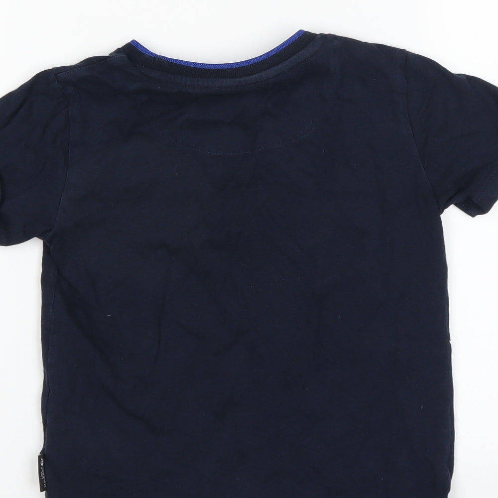 Debenhams Boys Blue Basic T-Shirt Size 5-6 Years