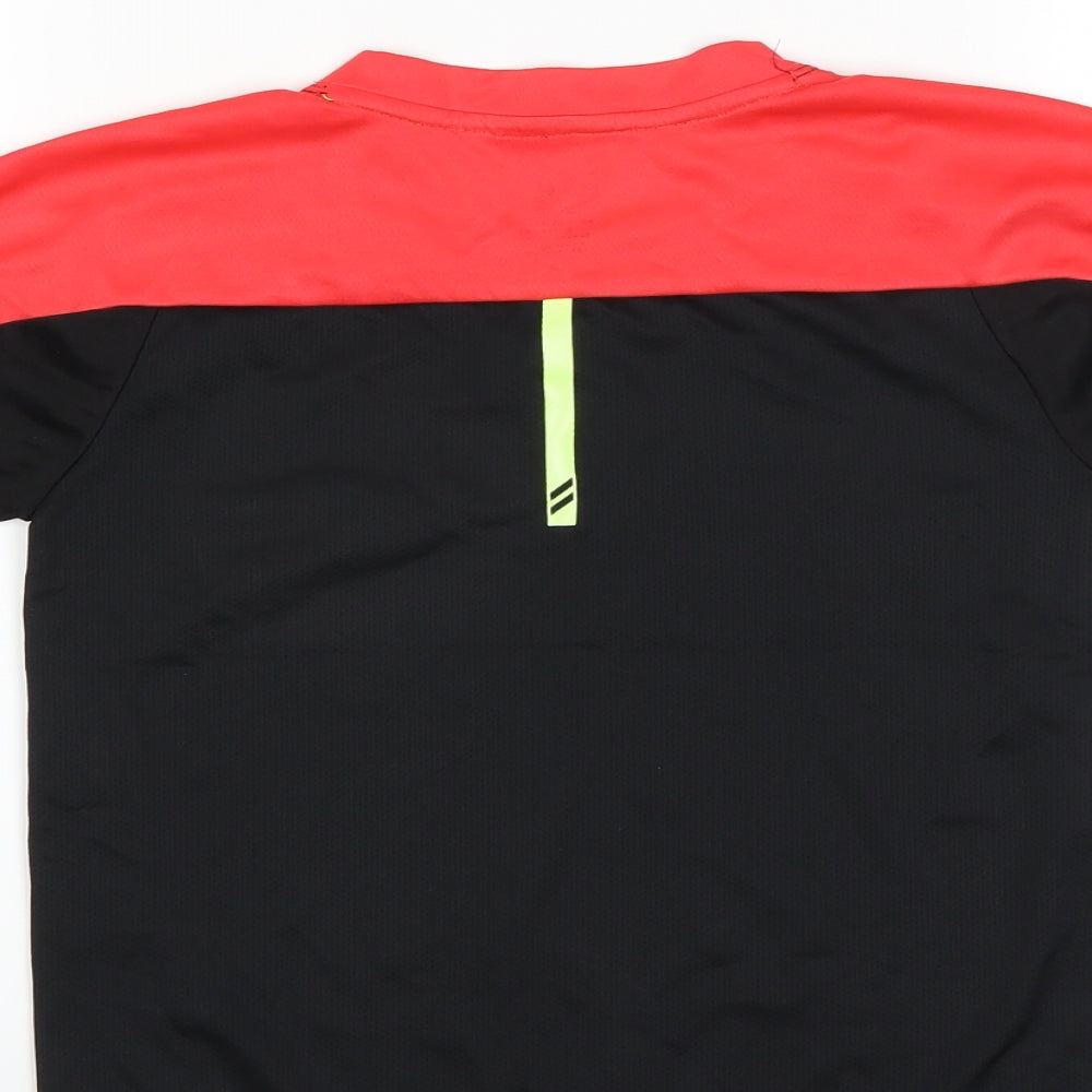 H&M Boys Black Basic T-Shirt Size 6-7 Years