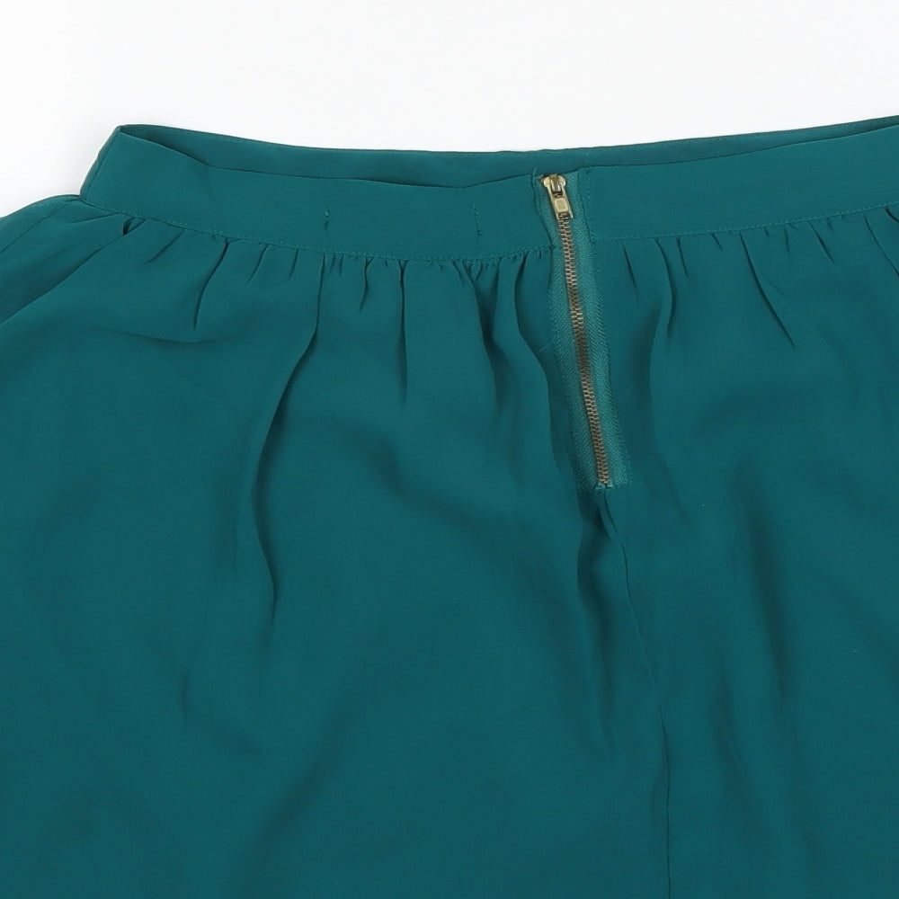 Koton Womens Green A-Line Skirt Size 6