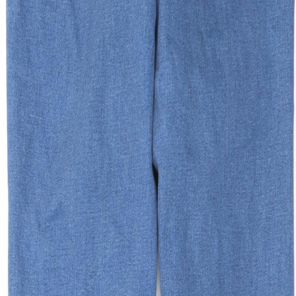 Denim & Co. Womens Blue Skinny Jeans Size 8 L28 in