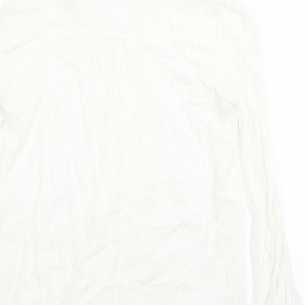 Promod Womens White Basic Blouse Size S