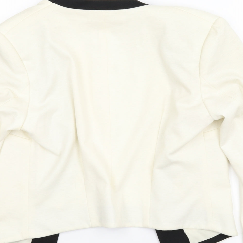 H&M Womens Beige Jacket Size 8