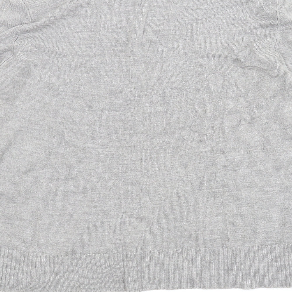 Papaya Womens Grey Pullover Jumper Size 16