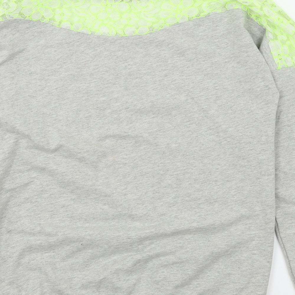 YD Girls Grey Pullover Sweatshirt Size 12-13 Years