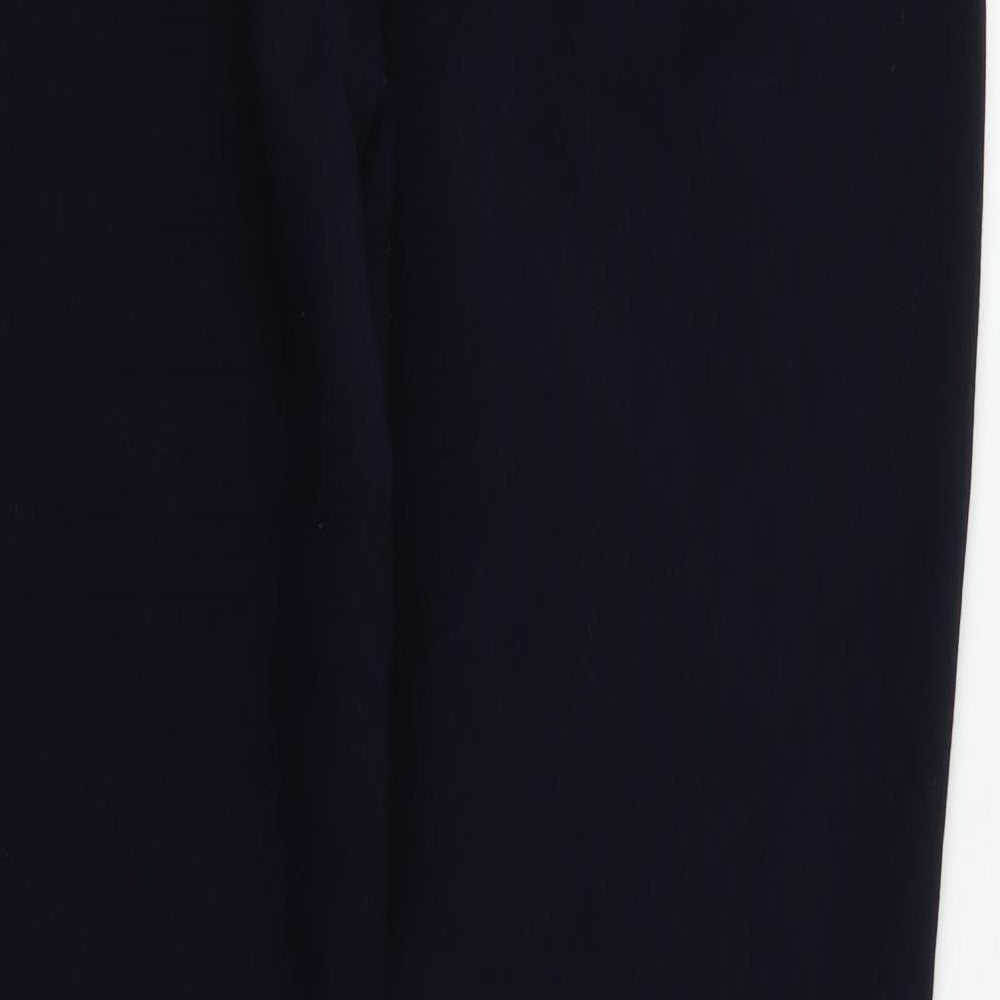 Collection Womens Blue Trousers Size 12 L29 in