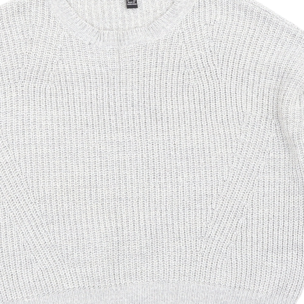 Atmosphere Womens Grey Pullover Jumper Size 10