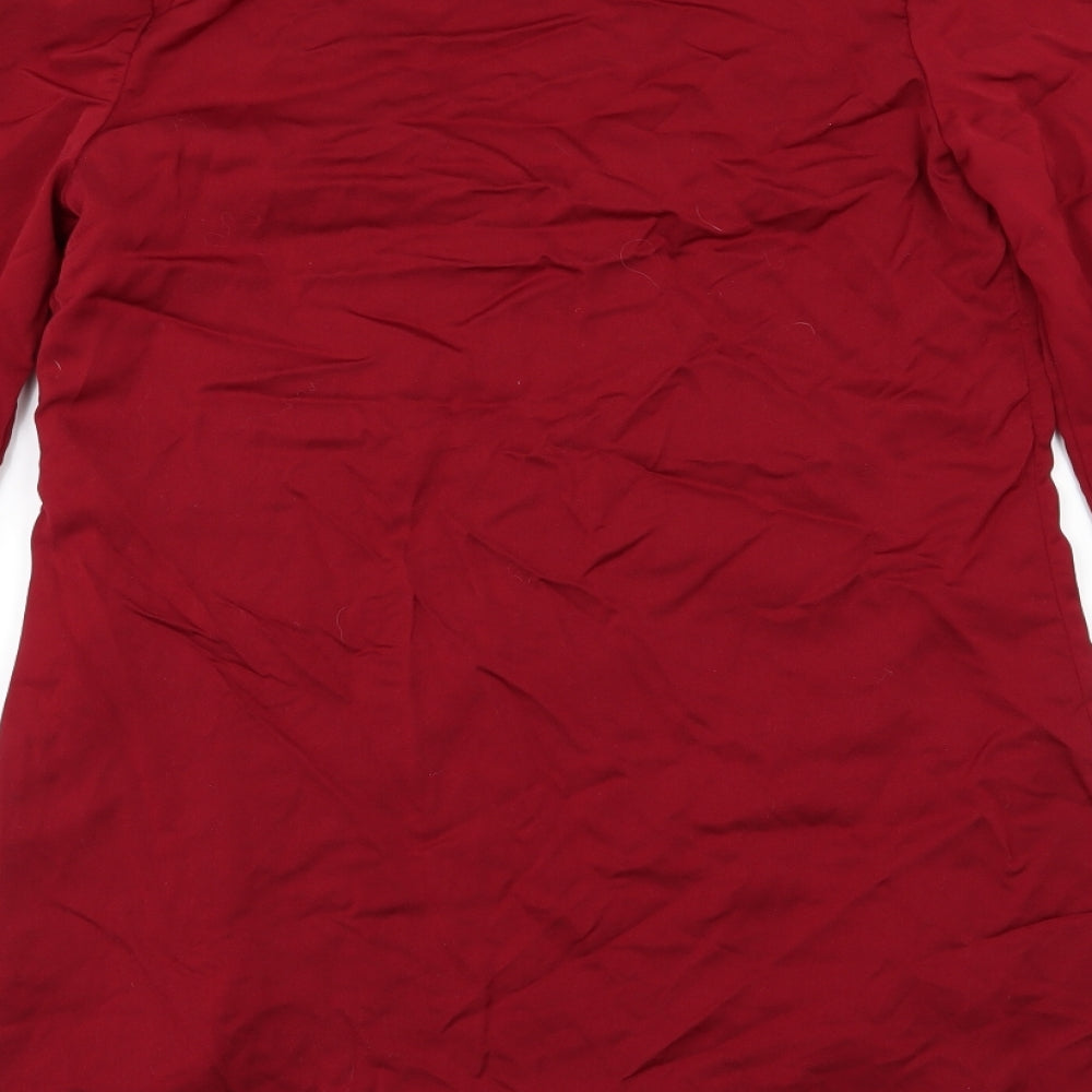 SheIn Womens Red A-Line Size M