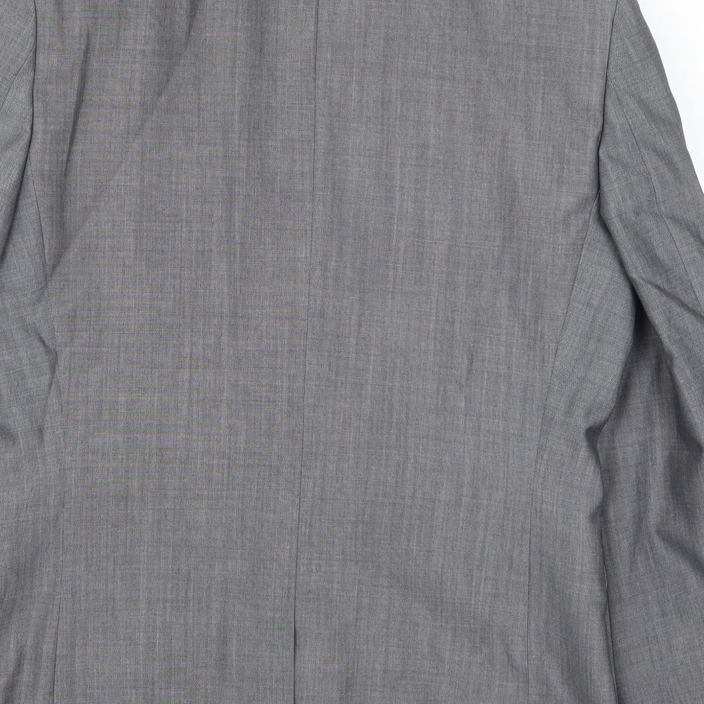 NEXT Mens Grey Jacket Suit Jacket Size 40