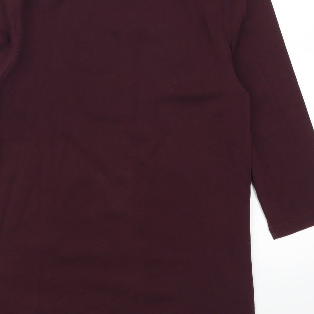 ASOS Womens Purple Basic T-Shirt Size S - South Bronx Nw Yrk