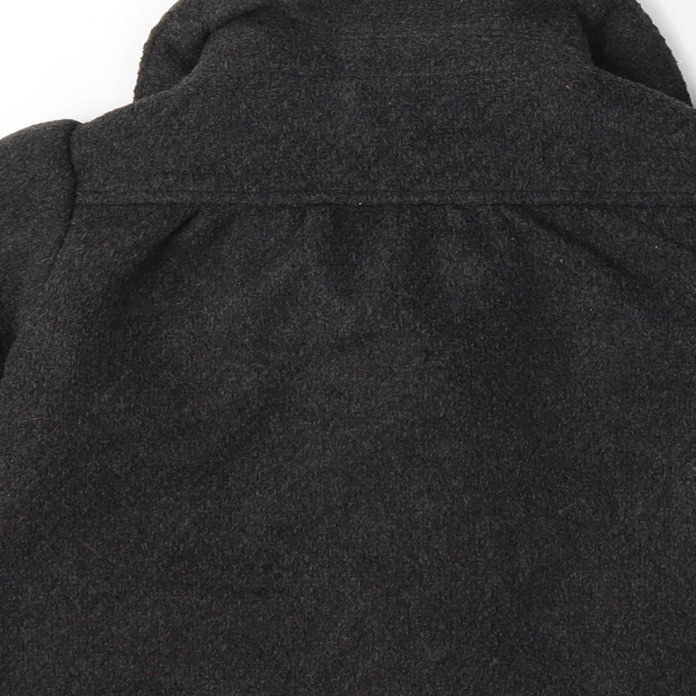 Gap Girls Grey Overcoat Coat Size 3 Years
