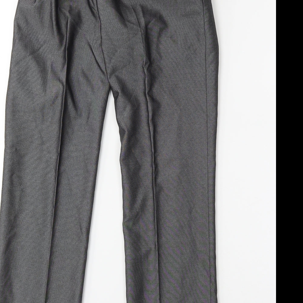 Preworn Boys Grey Dress Pants Trousers Size 11 Years