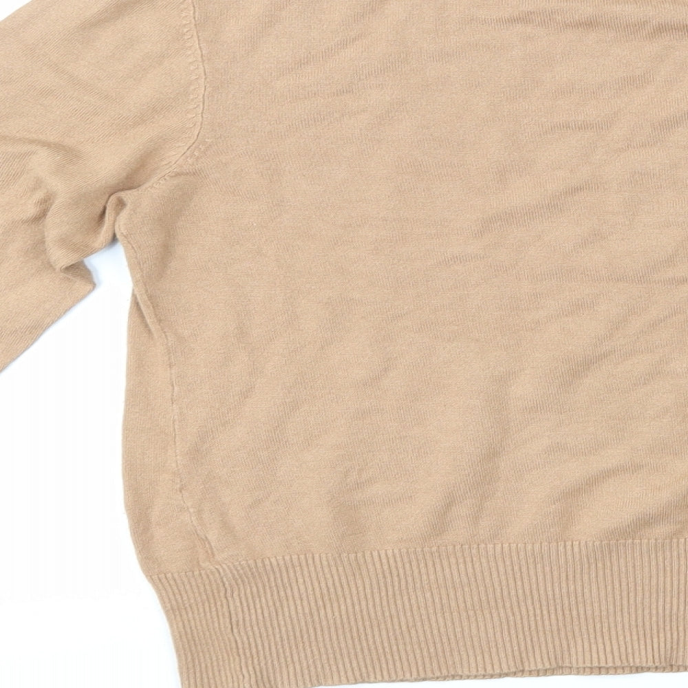 New Look Womens Beige Pullover Jumper Size 12