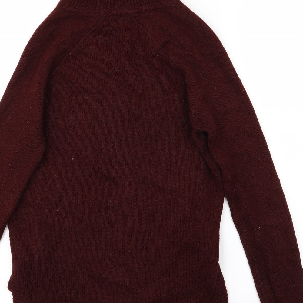New Look Womens Brown Pullover Jumper Size 8