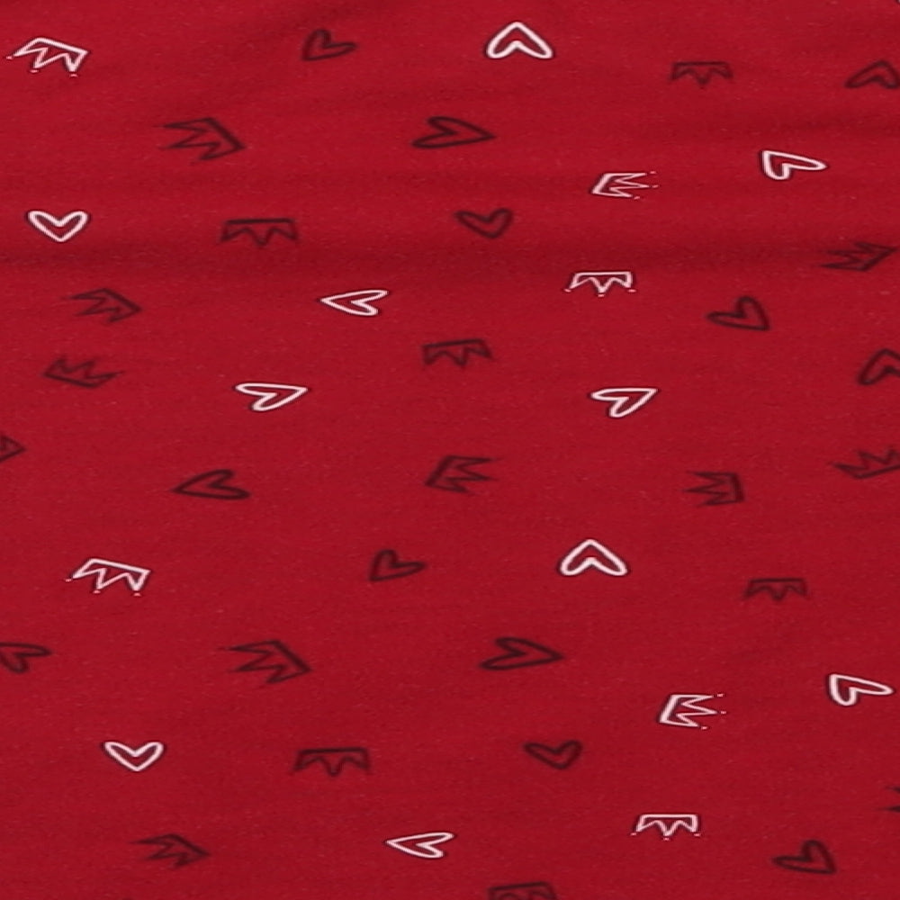 Matalan Boys Red Basic T-Shirt Size 12-18 Months - Crowns