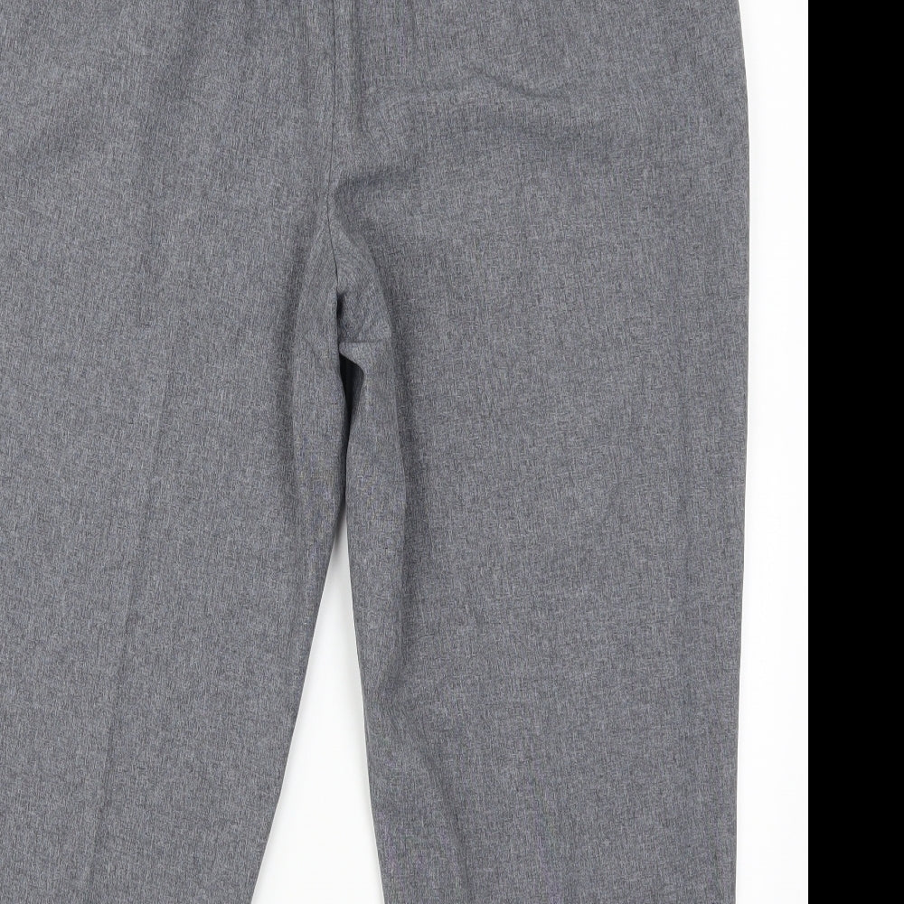 Bonmarché Womens Grey Trousers Size 18 L22 in