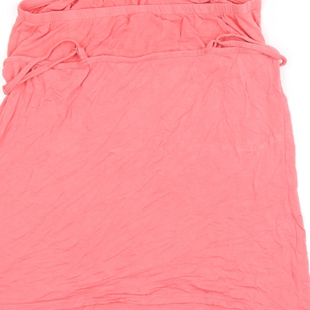 George Womens Pink Basic T-Shirt Size 12