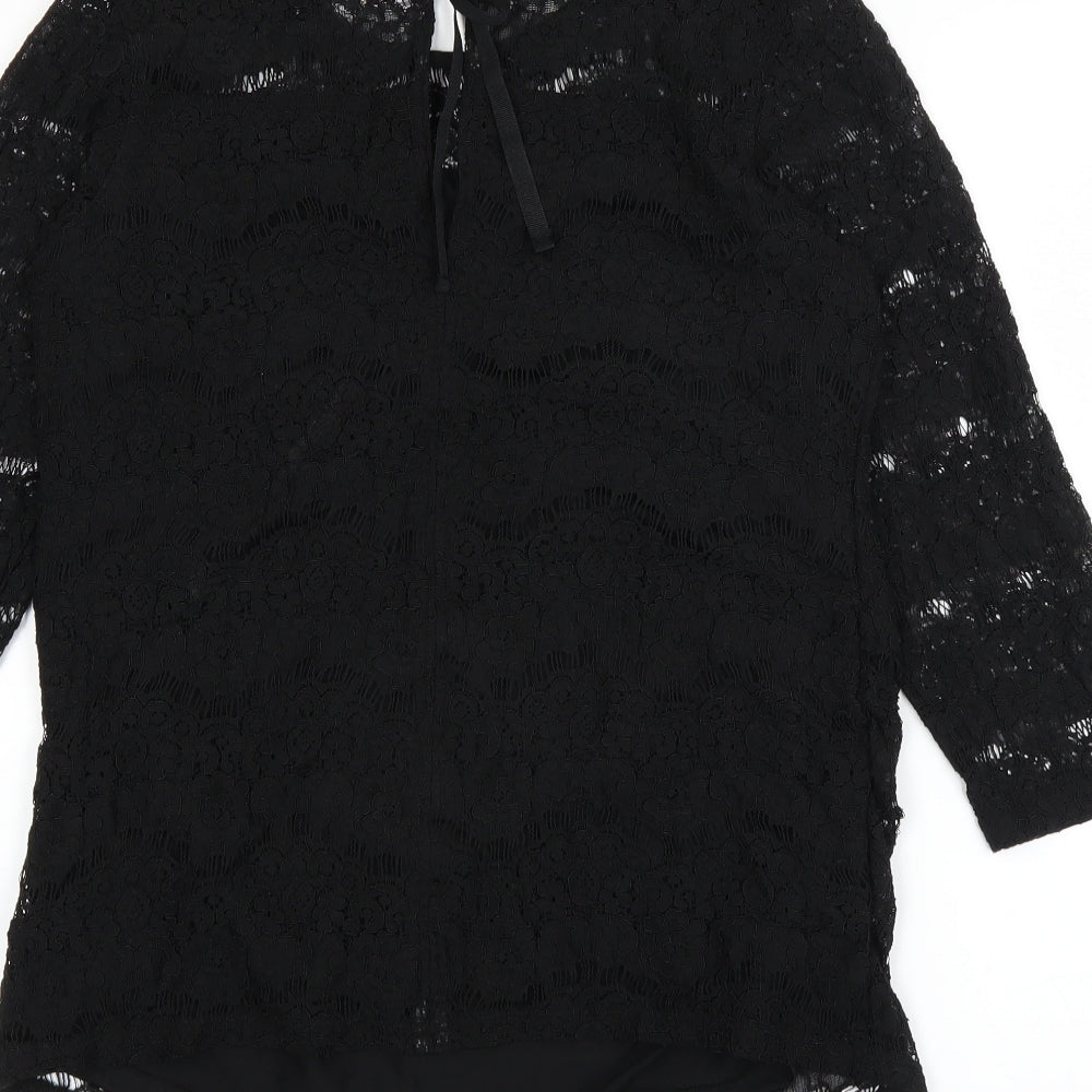 H&M Womens Black Basic T-Shirt Size M