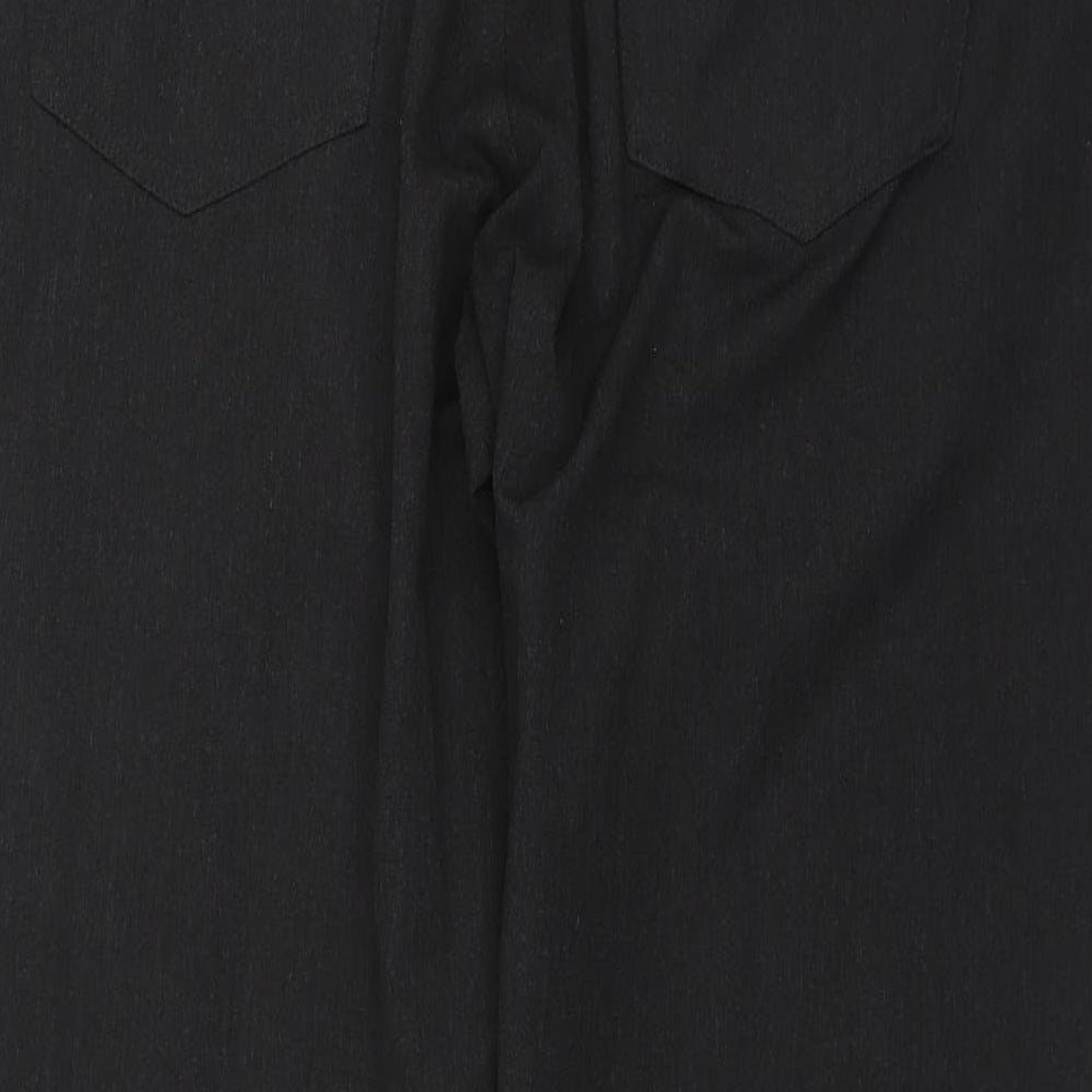 jet clothing Womens Black Trousers Size 36 L29 in