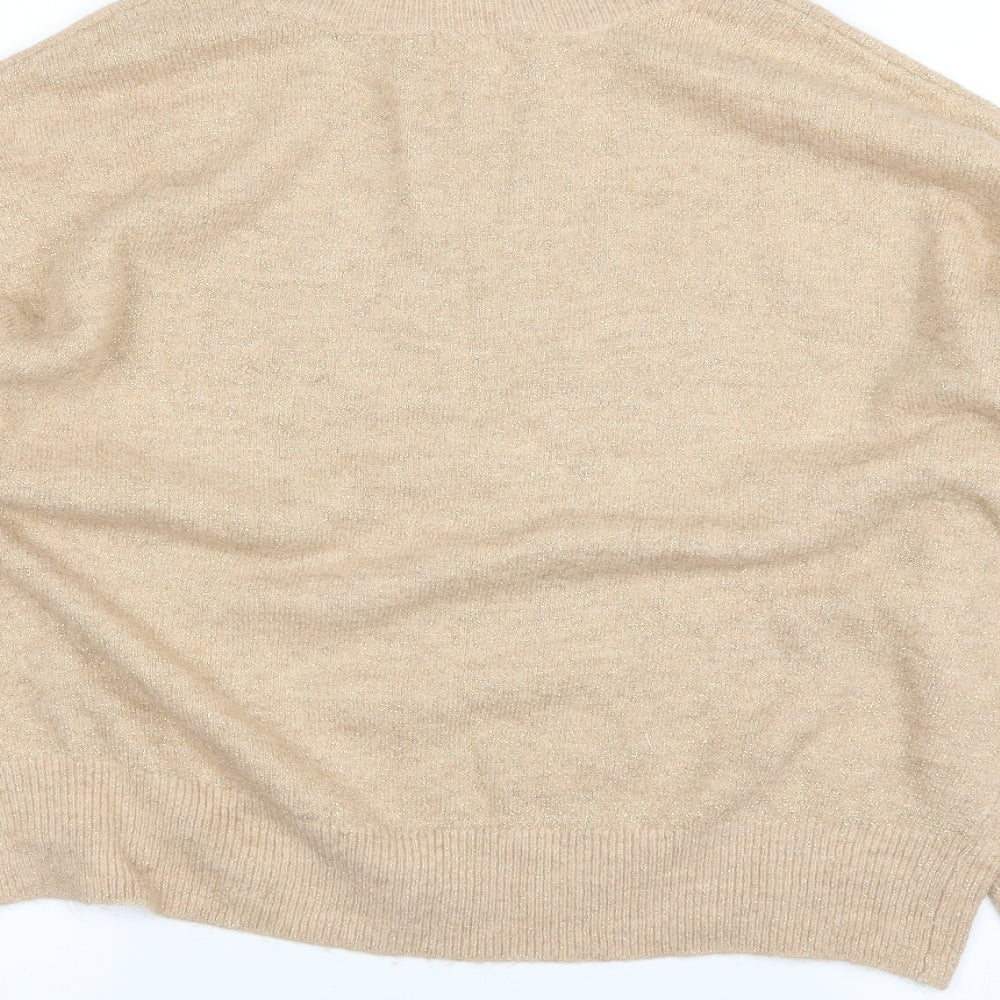 H&M Womens Pink Pullover Jumper Size M