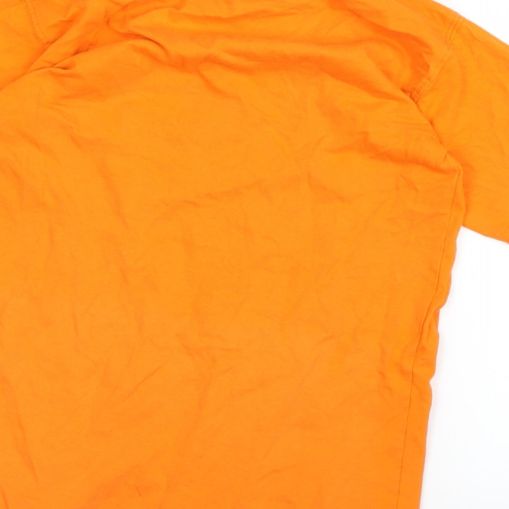 RDX Boys Orange Basic T-Shirt Size 8 Years