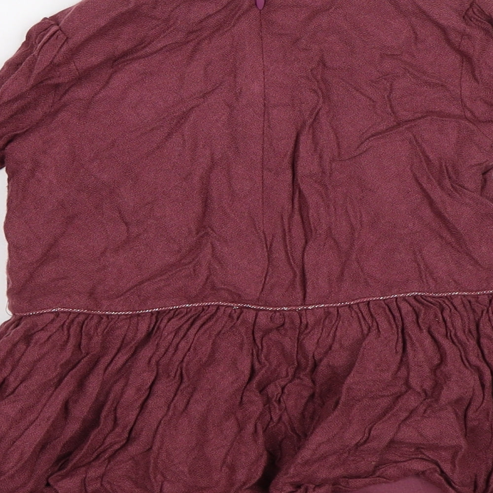 F&F Girls Purple A-Line Size 18-24 Months