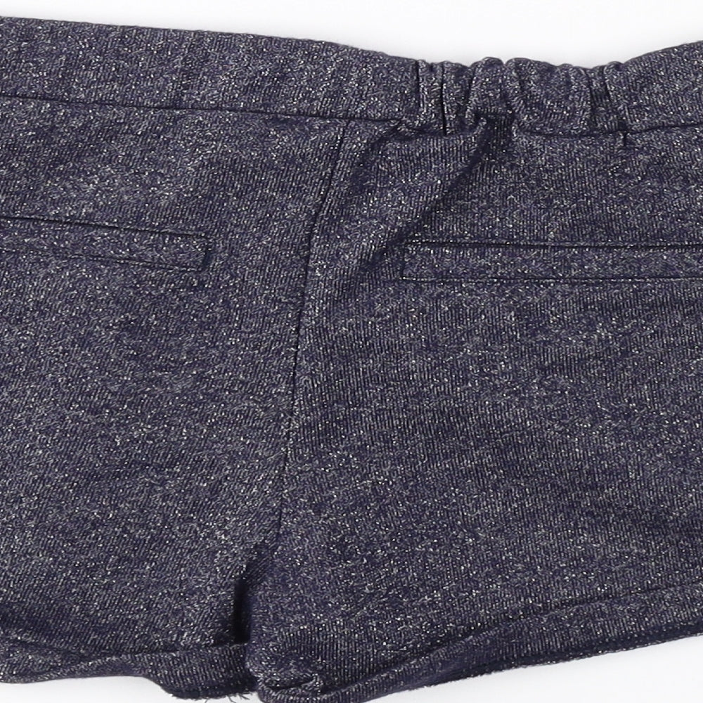 La Redoute Girls Purple Mom Shorts Size 8 Years