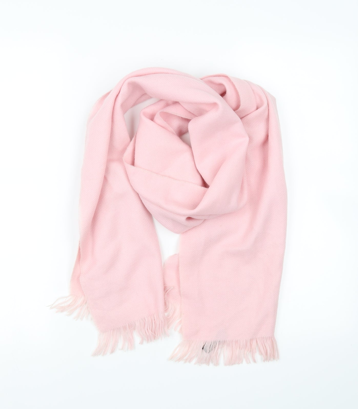 Preworn Womens Pink Scarf
