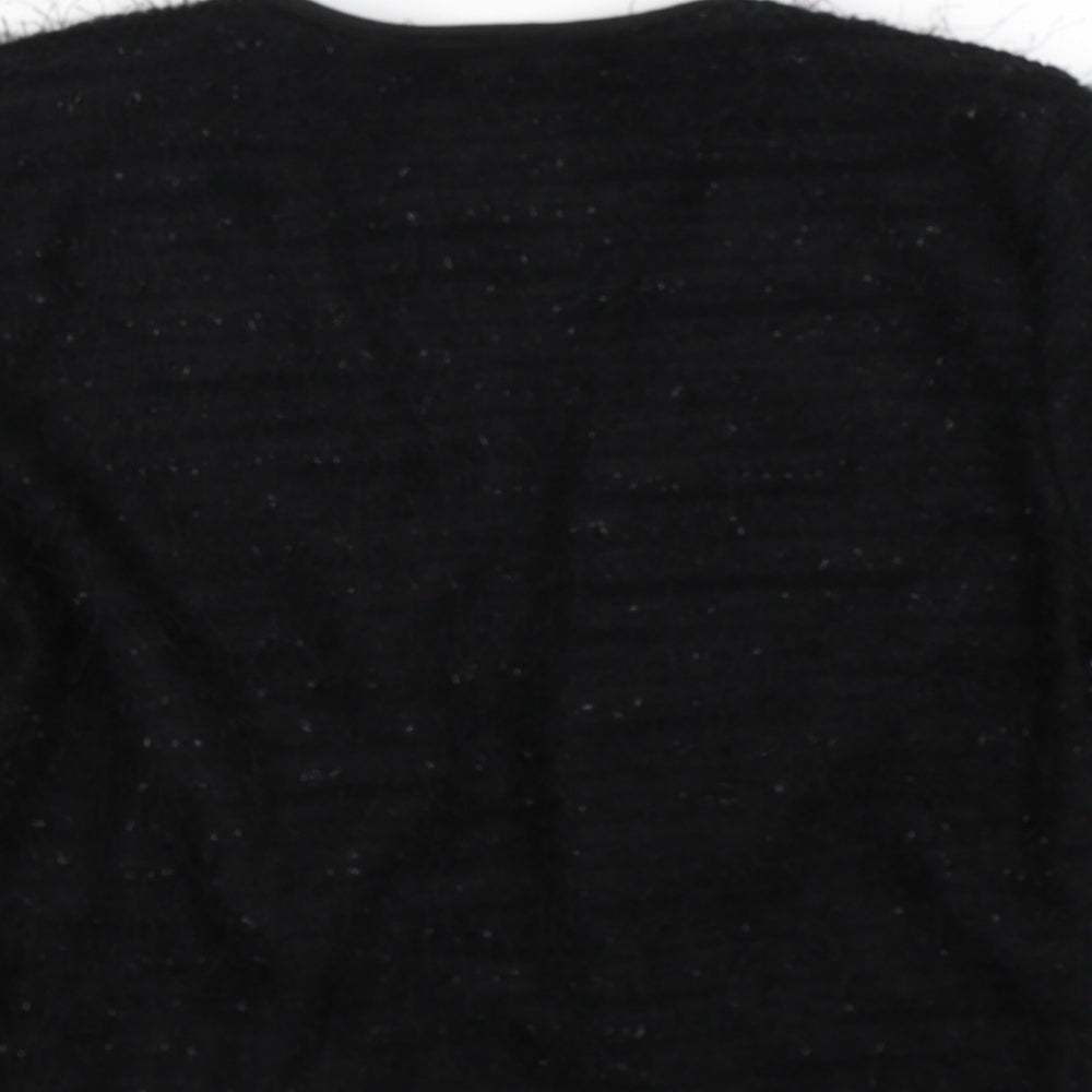 Atmosphere Womens Black Knit Cardigan Jumper Size 12