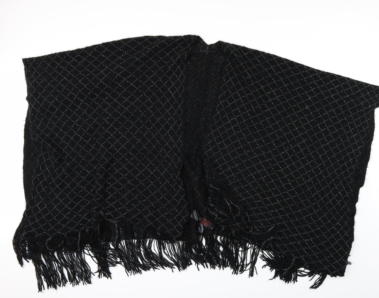 Preworn Womens Black Shawl/Wrap - `