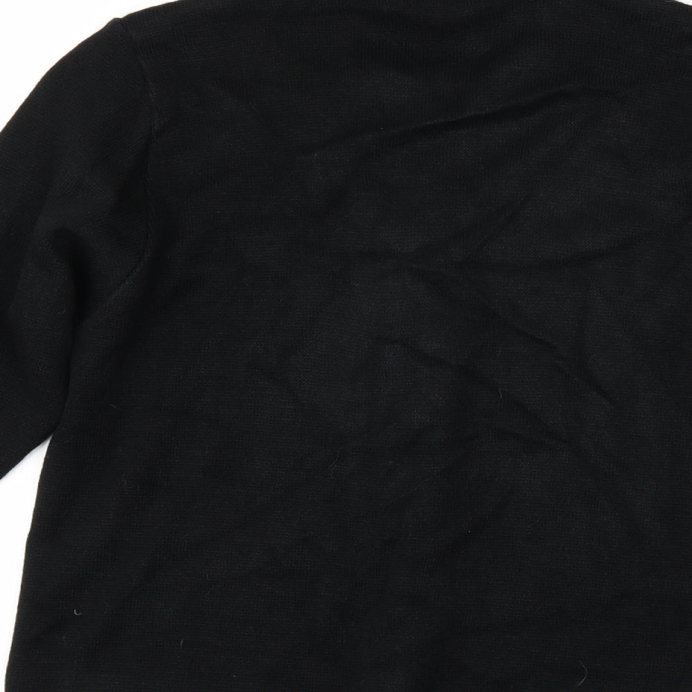 ME Womens Black Cardigan Jumper Size M