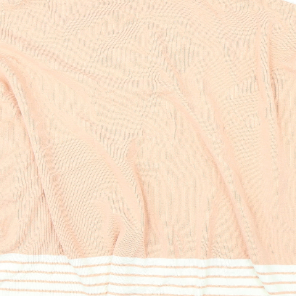 NB avenue Womens Orange Pullover Jumper Size S