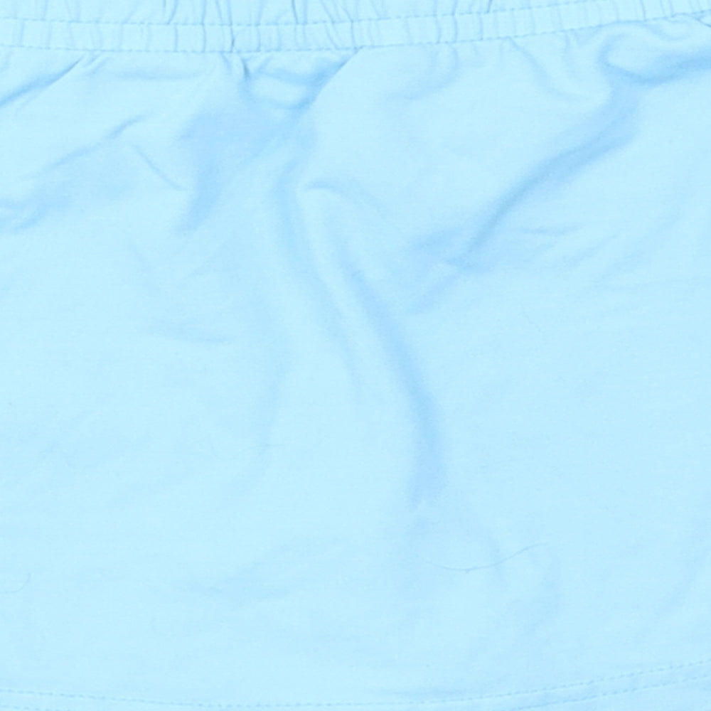label of sportswear Girls Blue Mini Skort Size 4-5 Years