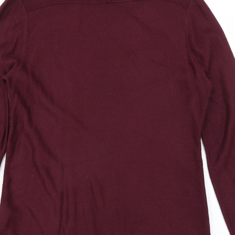 Originals Womens Purple Pullover Jumper Size S - glittery
