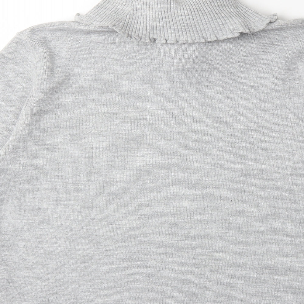 Beaumonde Womens Grey Knit Pullover Jumper Size L