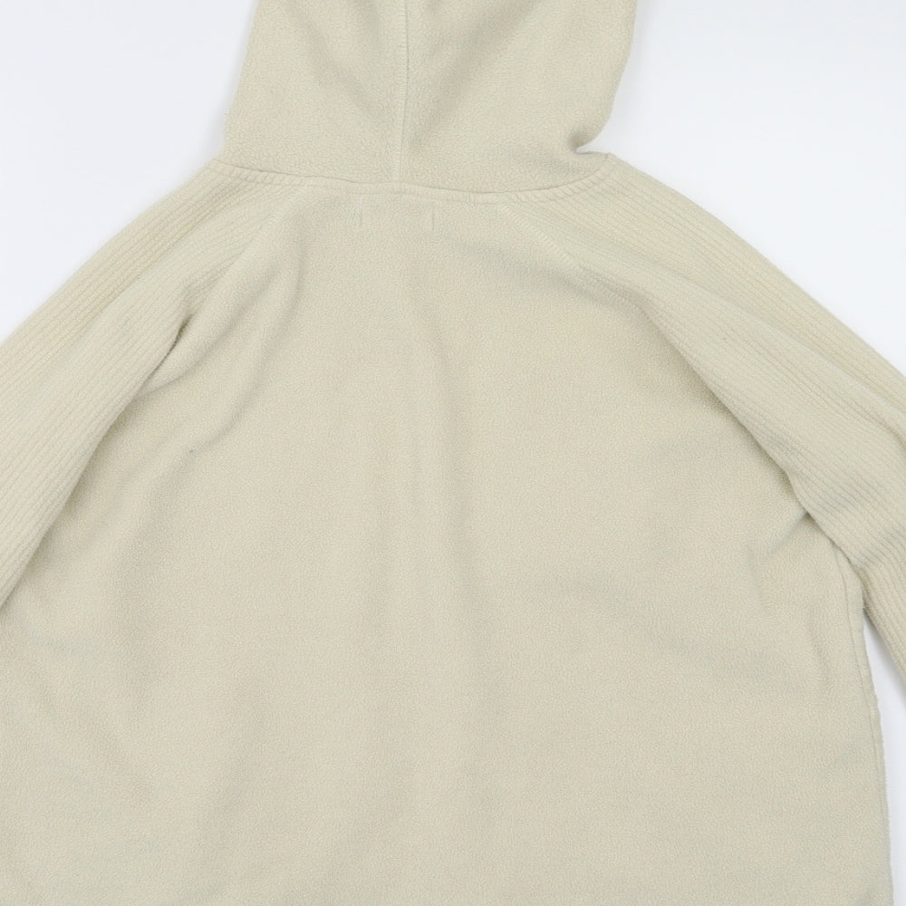 Bonmarche Womens Beige Full Zip Jumper Size M