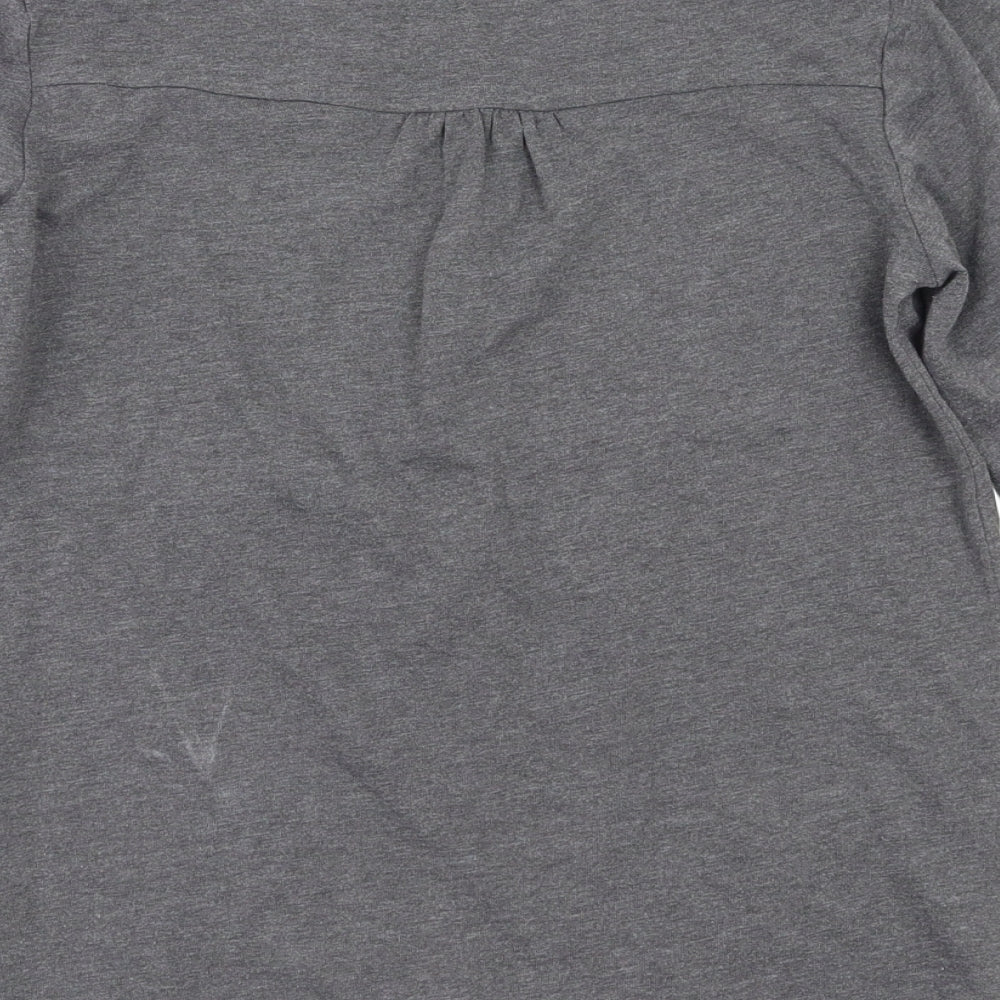 Next Girls Grey Pullover T-Shirt Size 9 Years