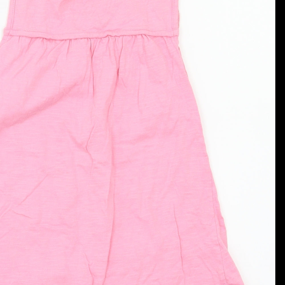 Young Dimension Girls Pink Basic T-Shirt Size 7-8 Years