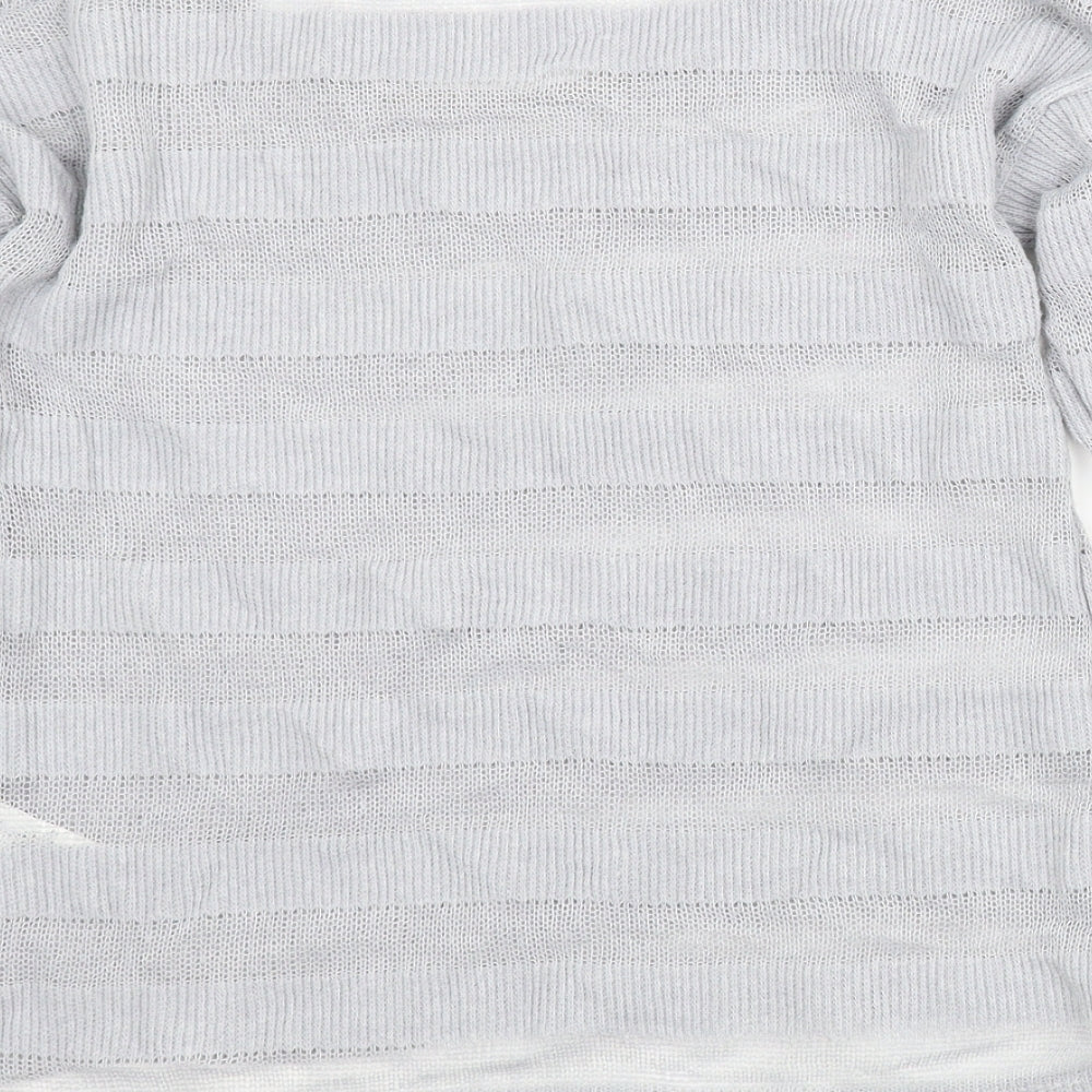 Atmosphere Womens Grey Pullover Jumper Size 8