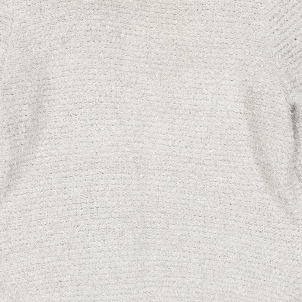 Bonmarché Womens Grey Cardigan Jumper Size M