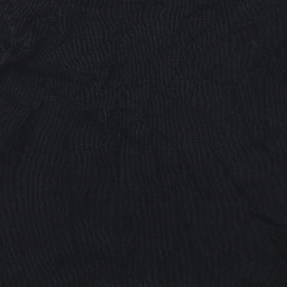 George Mens Black Pullover Jumper Size L