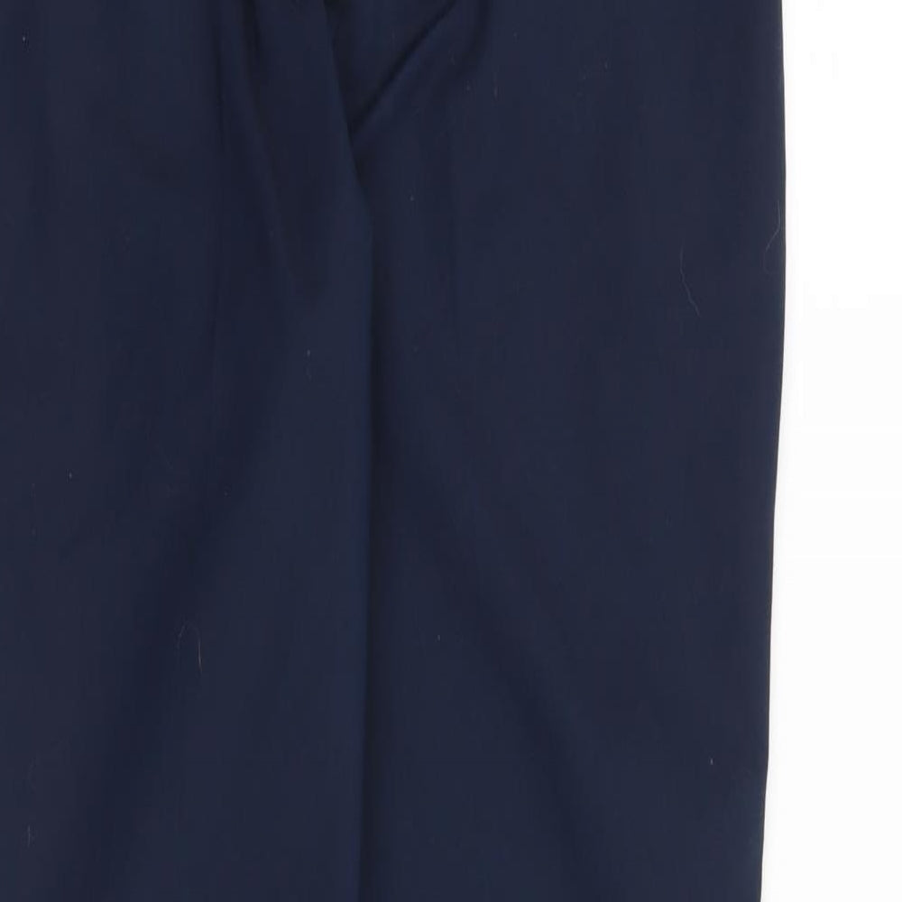 Papaya Womens Blue Trousers Size 12 L26 in