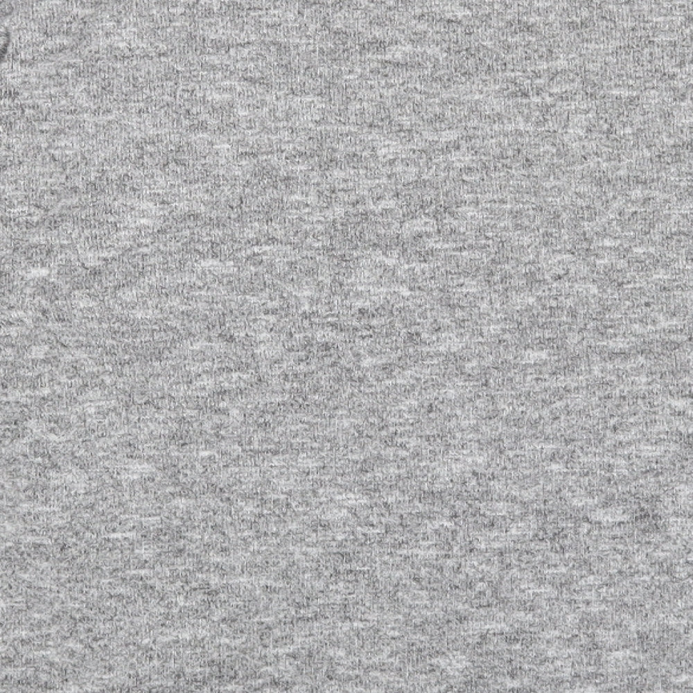 Papaya Womens Grey Henley Sweatshirt Size 10