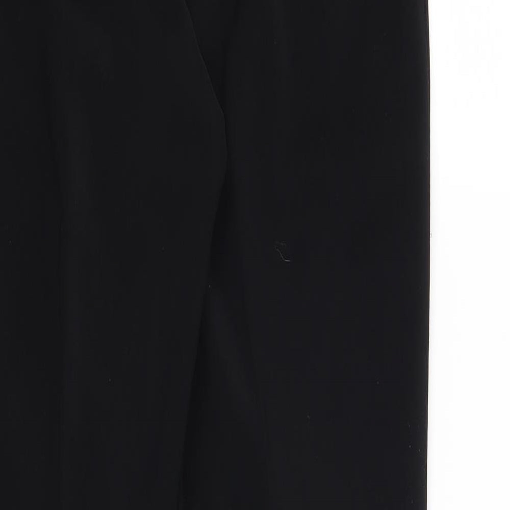 AMARANTO Womens Black Trousers Size 32 in L29 in