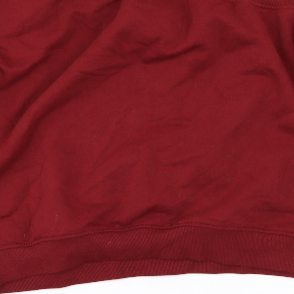 H&M Womens Red Pullover Jumper Size S