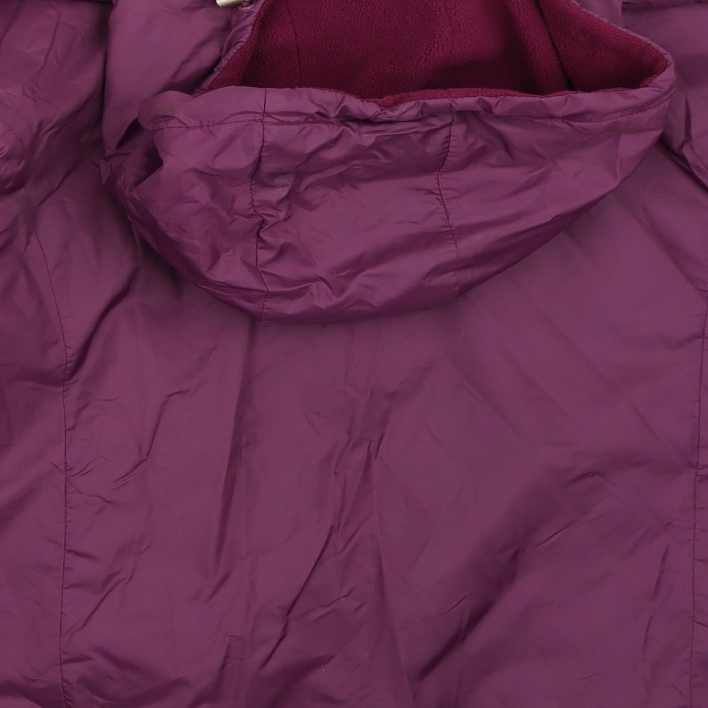 BHS Womens Purple Jacket Coat Size 12