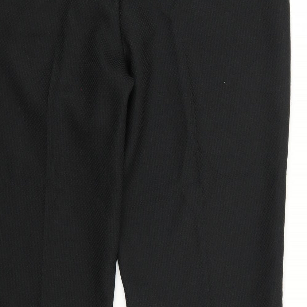 Dorothy Perkins Womens Black Trousers Size 10 L26 in